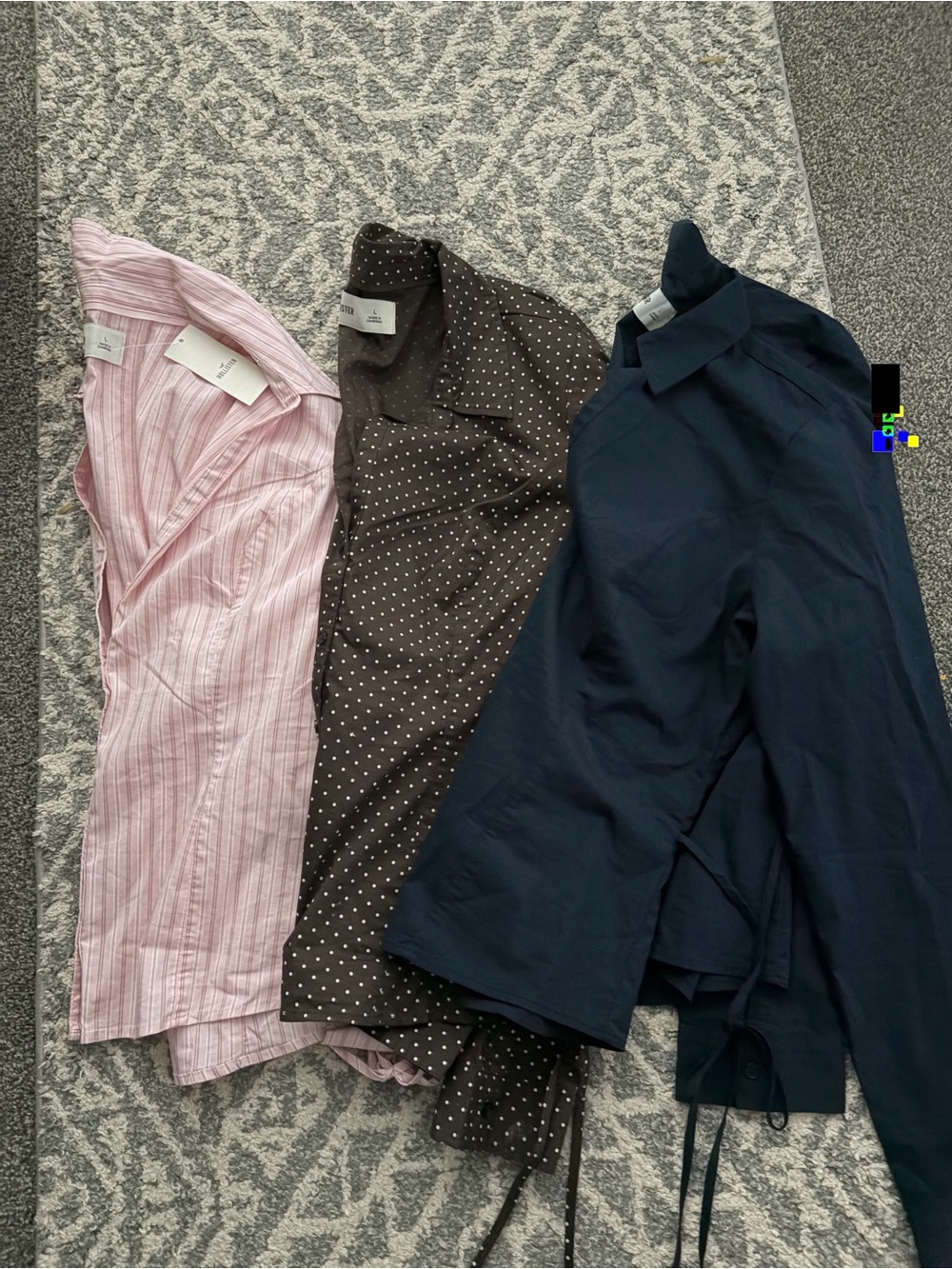 Hollister button up shirt bundle of Three